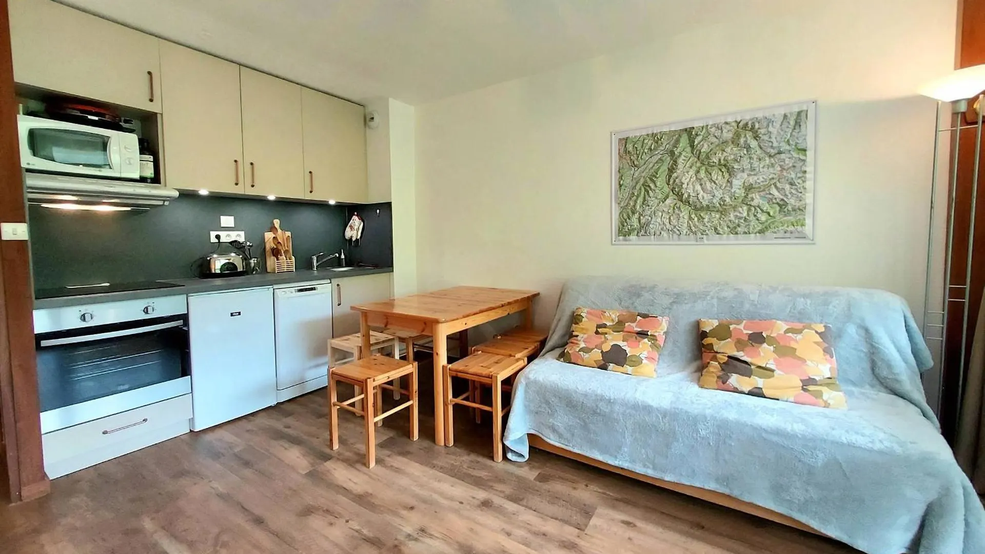 Charmant Appartement Ski Au Pied A Plagne Centre Avec Balcon Et Cuisine Equipee - Fr-1-351-219 La Plagne-Tarentaise Frankrijk